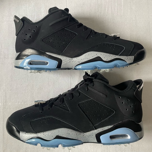 Air Jordan 6 Retro Golf NRG Chrome Black Shoes Men’s Size 11 FD0204-001 main image 8
